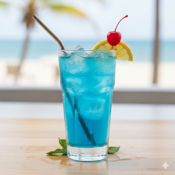 Blue Lagoon Mojito